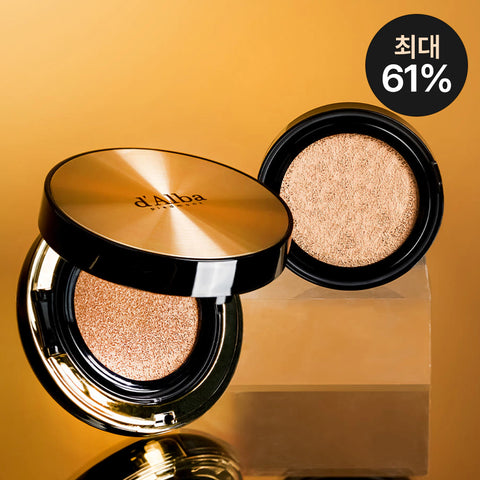 d'Alba Glow Fit Serum Cover Cushion 15g