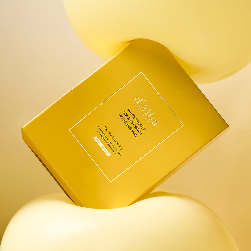 d'Alba White Truffle Serum & Cream Modeling Mask 4P