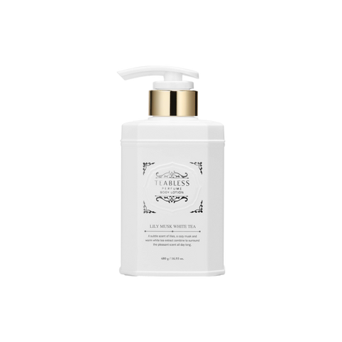Teabless Lily Musk White Tea Perfume Body Lotion 480g