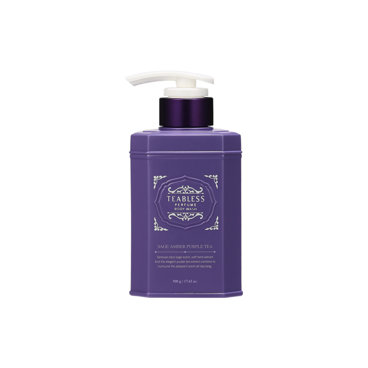 Teabless Sage Amber Purple Tea Perfume Body Wash 500g