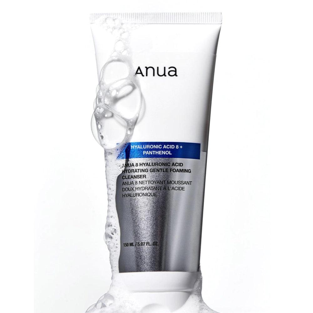 Soonsu Beauty 8 Hyaluronic Acid Hydrating Gentle Foaming Cleanser packaging design