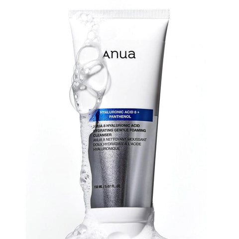 Soonsu Beauty 8 Hyaluronic Acid Hydrating Gentle Foaming Cleanser packaging design