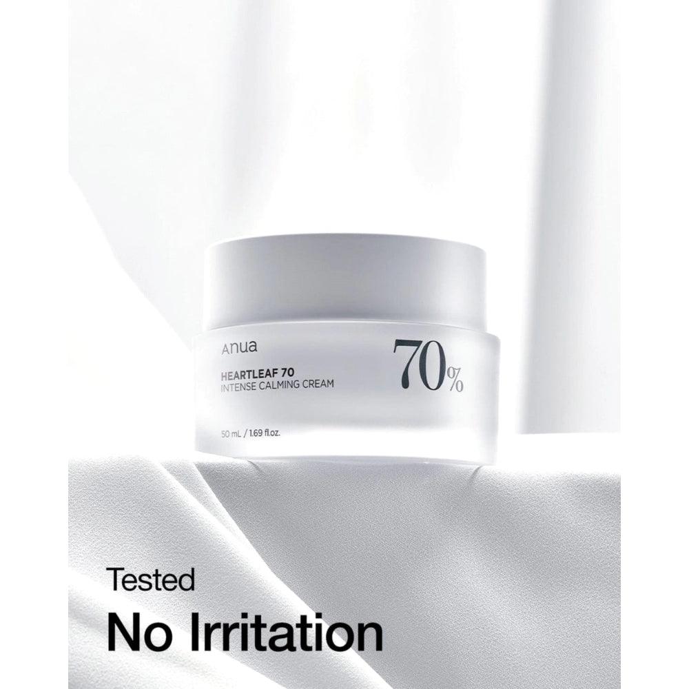 Soonsu Beauty Heartleaf 70% Intense Calming Cream side view