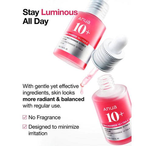 Soonsu Beauty Niacinamide 10 + TXA 4 Serum side view