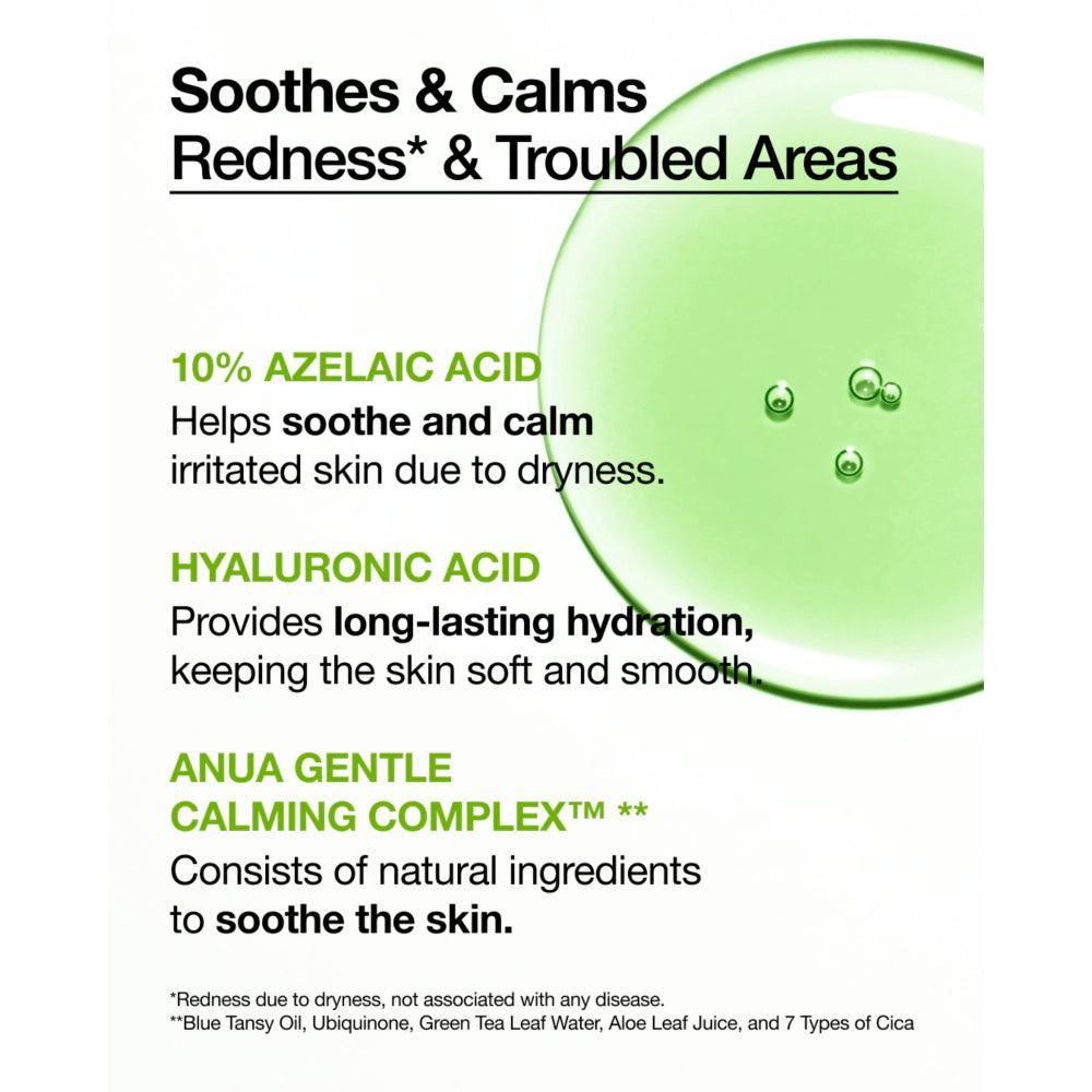 Soonsu Beauty Azelaic Acid 10 Hyaluron Redness Soothing Serum front view
