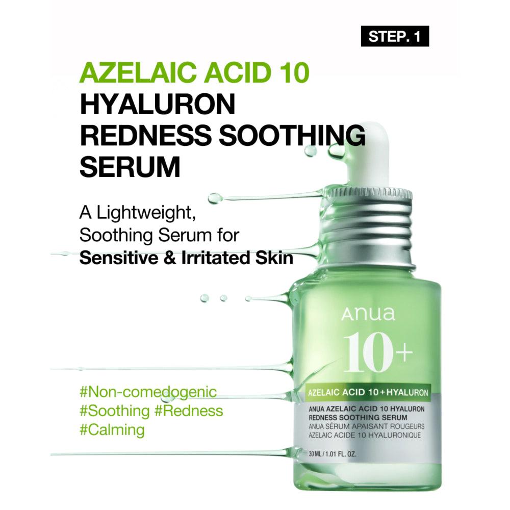 Soonsu Beauty Azelaic Acid 10 Hyaluron Redness Soothing Serum side view