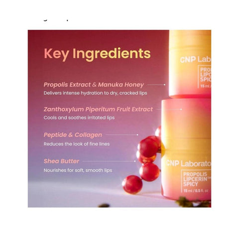 Soonsu Beauty Propolis Lipcerin Spicy side view