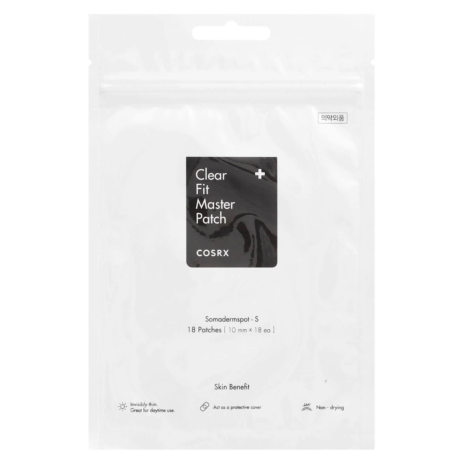 Soonsu Beauty Clear Fit Master Patch 18 Patches texture close-up