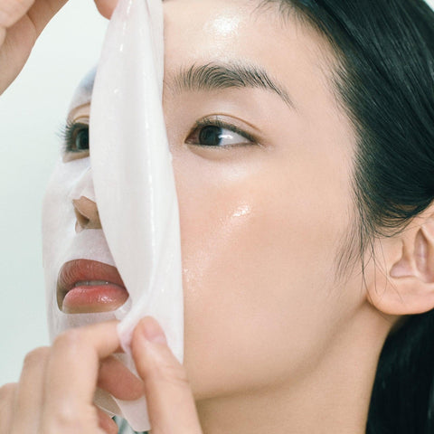 Soonsu Beauty Gummy Sheet Mask Madecassoside Sticker texture close-up