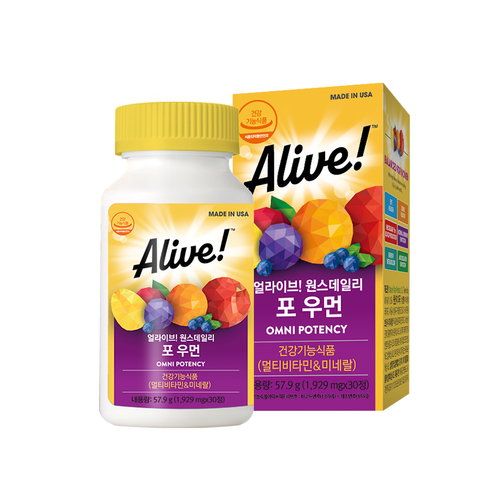 Alive Naturalife Alive Once Daily for Women 30 Tablets (1-Month Supply)