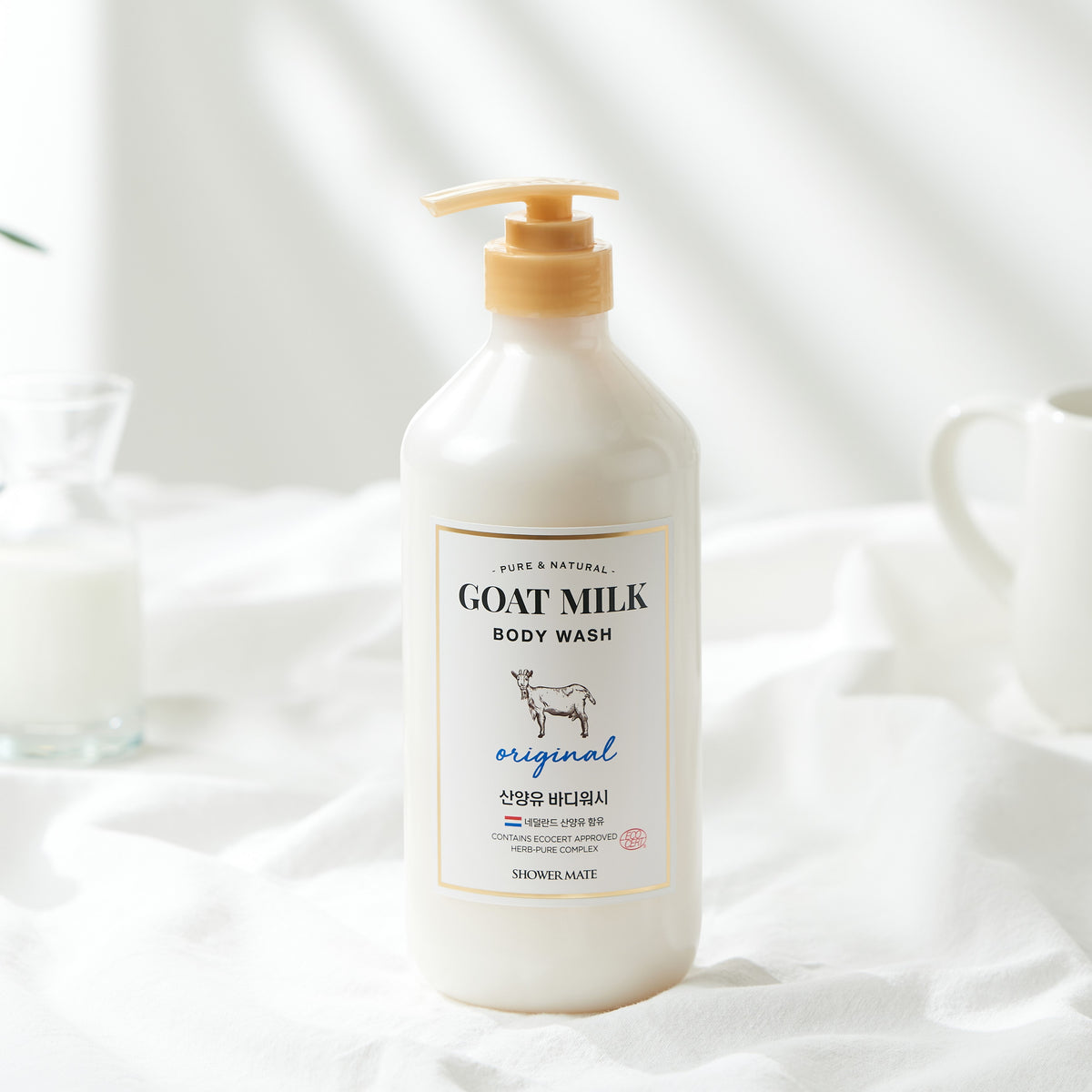 Shower Mate Goat Milk Body Wash 800ml - Original