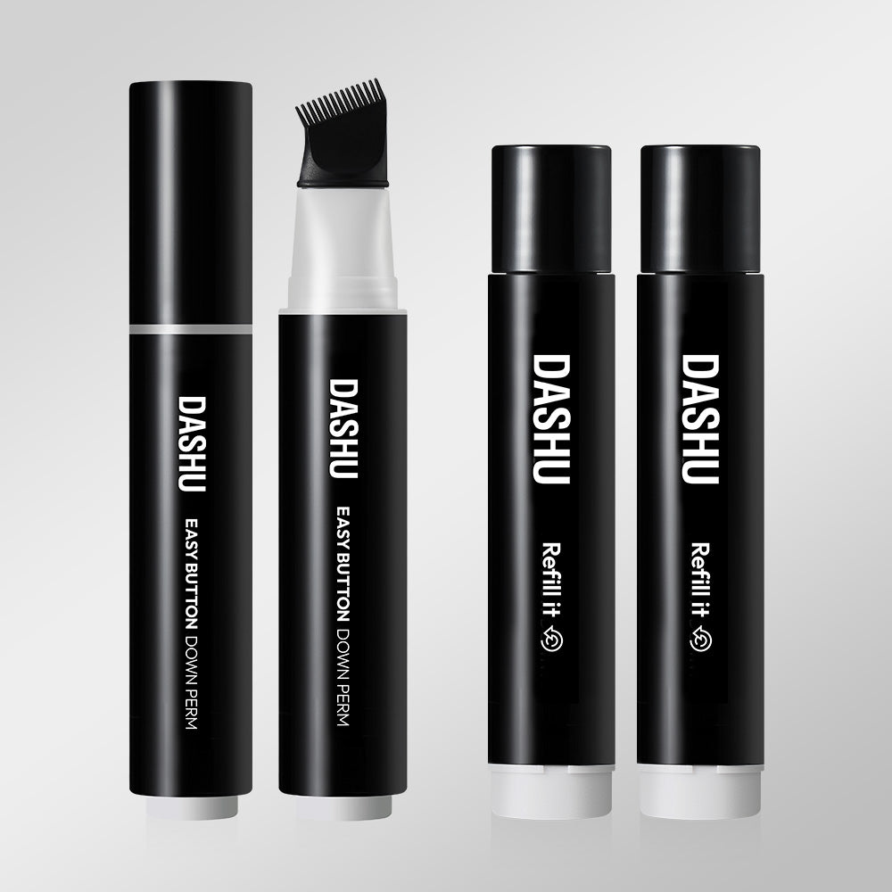 Dashu For Men Easy Button-Down Perm 20ml+20ml+2 Refills