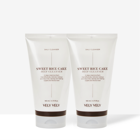 VELY VELY Chapssaltteok Deep Cleansing Foam 140ml (2 Pack)