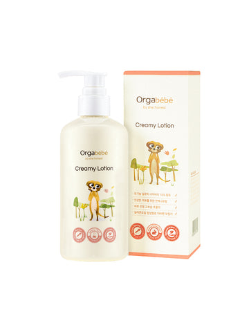 Orgabebe Baby Skincare 3-Piece Set (Wash & Shampoo, Hip Cleanser, Lotion/Cream)