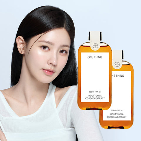 One Thing Eoseongcho (Houttuynia) Extract Toner 300ml (2 Pack)