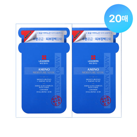 Leaders Mediu Amino Moisture Mask 25ml (20 Sheets)