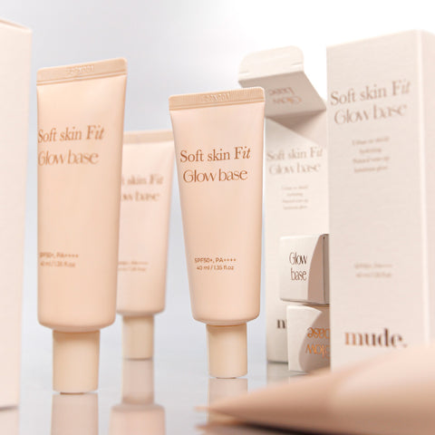 Mude Soft Skin Fit Glow Base+