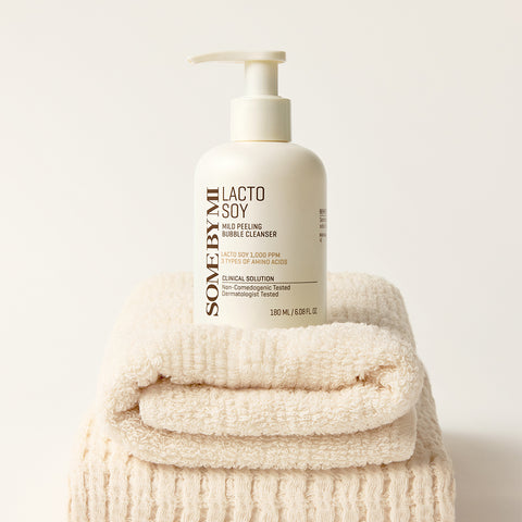 Some By Mi Lacto Soy Mild Peeling Bubble Cleanser [180ml]