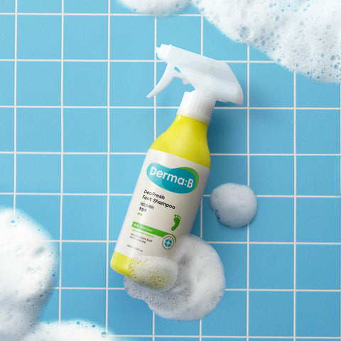 Derma:B Deofresh Foot Shampoo 400ml (Cool Lime Scent)
