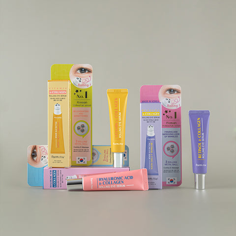 Farmstay Collagen Rolling Eye Serum 25ml (2 Pack)
