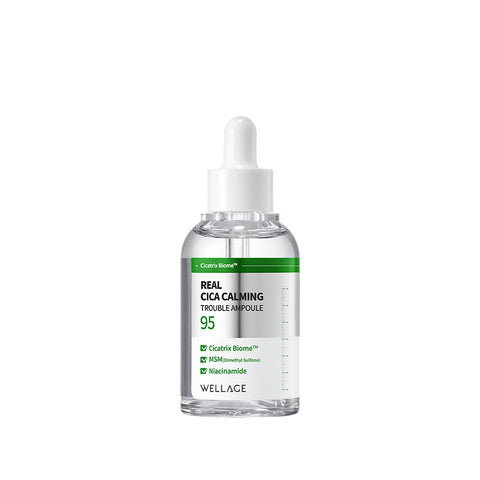 Wellage Real Cica Calming 95 Trouble Ampoule 50ml
