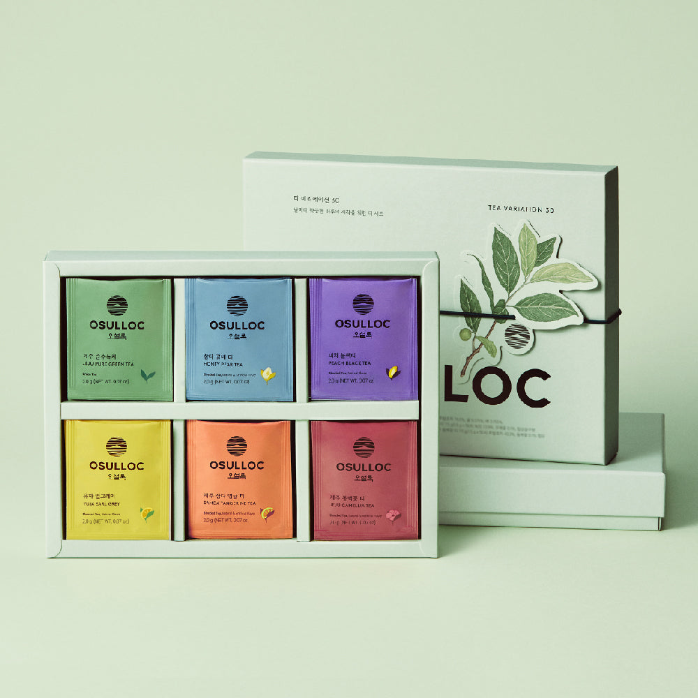 OSULLOC Tea Variation 30 (6 Varieties ¡¿ 5 Bags)