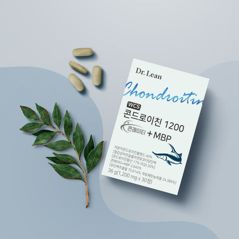 Dr. Lean Song Joong-ki Sturgeon Chondroitin 1200 Conlati + MBP 30 Tablets 6 Months (6 Pack)