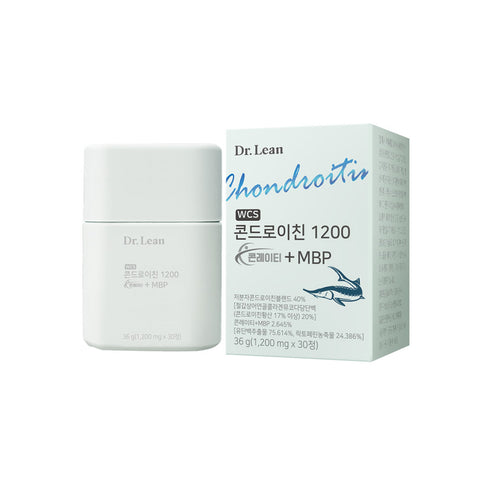 Dr. Lean Song Joong-ki Sturgeon Chondroitin 1200 Conlati + MBP 30 Tablets 6 Months (6 Pack)