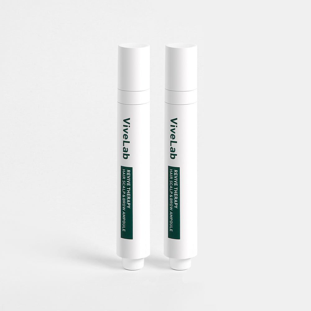 Vivelab Revive Therapy Hair Scalp & Brow Ampoule Citrus, 15ml (2 Pack)