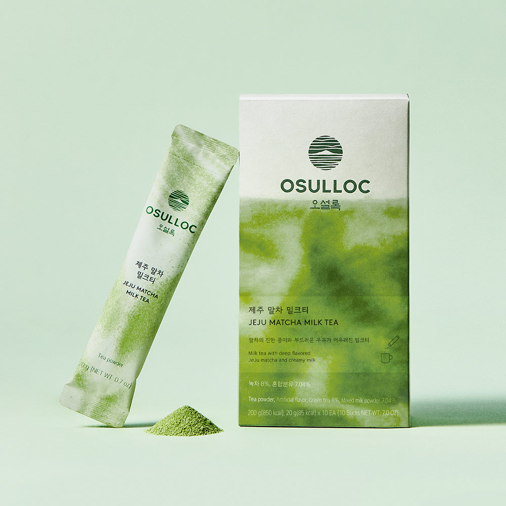 OSULLOC Jeju Matcha Milk Tea 10 Sachets 200g