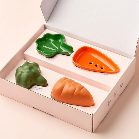 Donggubat x Pola at Home Vege Washing Bar & Tray Set
