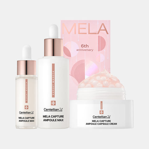 Centellian24 Madeca MelaCapture Ampoule Capsule Cream 6th Anniversary Edition (Ampoule 45ml + 15ml + Cream 55ml)