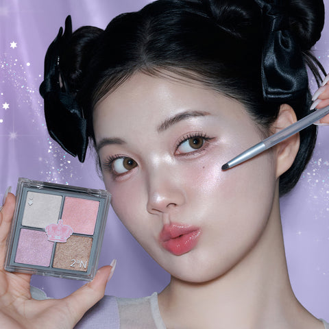 2aN Jelly Glow Highlighter Palette (01 Fairy Dream)