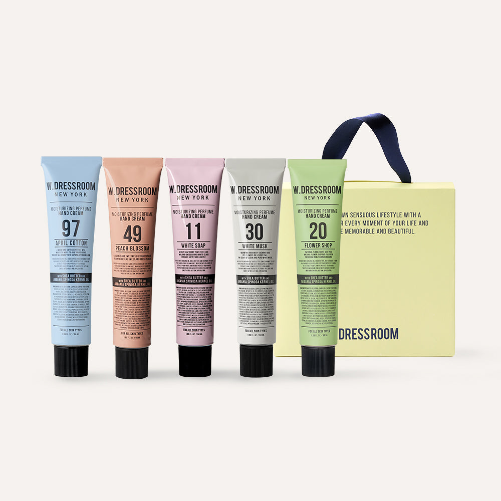 W.Dressroom Perfume Hand Cream 50ml 5-piece Set