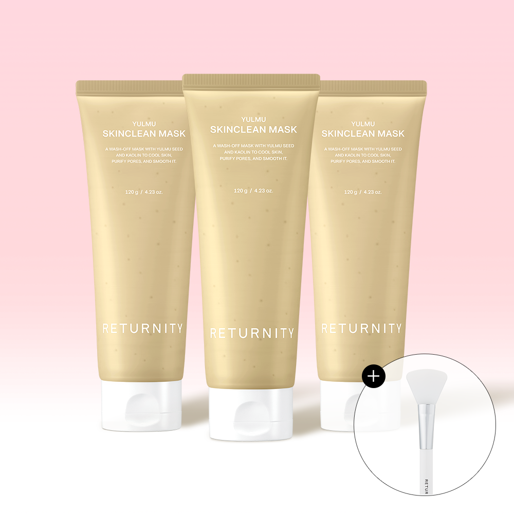 RETURNITY Yulmu Skin Clean Pack 120g (3 pack)