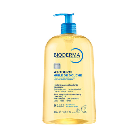 Bioderma Atoderm Huile de Douche 1000ml (Shower Oil)
