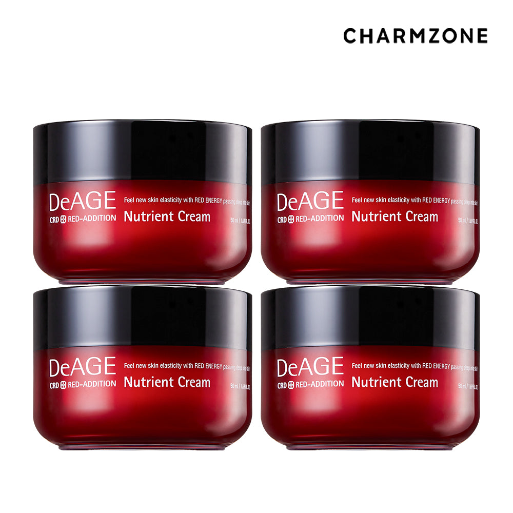 Charmzone DeAge Red Edition Nutrient Cream 50ml (4 Pack)