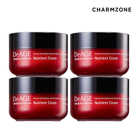 Charmzone DeAge Red Edition Nutrient Cream 50ml (4 Pack)