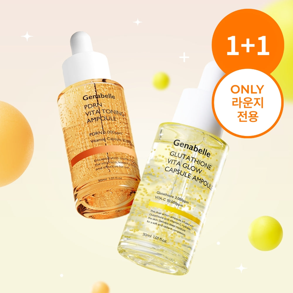 Genabelle PDRN & Glutathione Vitamin Capsule Ampoule 30ml (2 Pack)