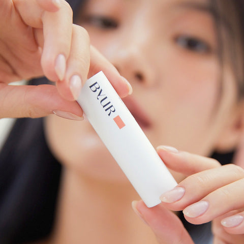 BYUR Serum Fit Voluming Glow Stick - Highlighter & Blusher (Clear, Mellow, Petal, Rosy)