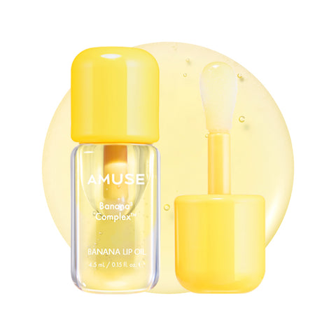 Amuse Banana Lip Oil 8-Piece Set (4.5ml x 8)