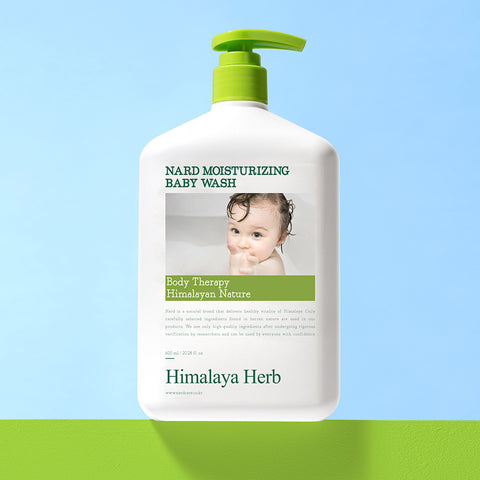 Nard Moisture Baby Body Wash 600ml (2 Pack)