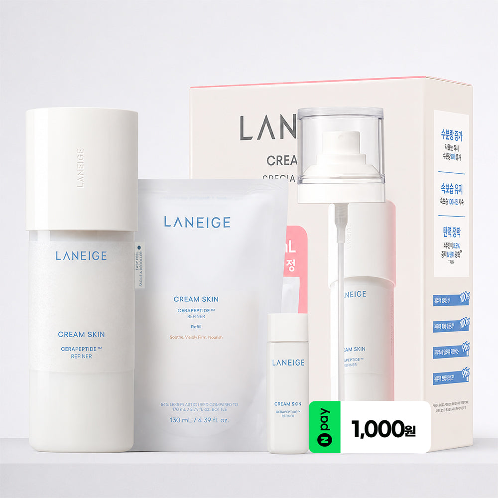 Laneige Cream Skin Set (170ml + Refill 130ml)