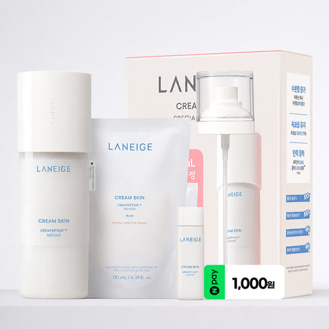 Laneige Cream Skin Set (170ml + Refill 130ml)