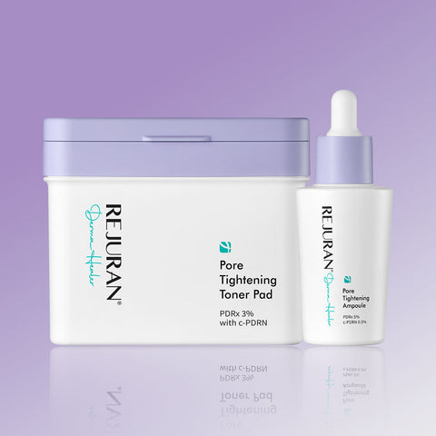 Rejuran Derma Healer Pore Tightening Toner Pad 60P + Ampoule 30ml Set