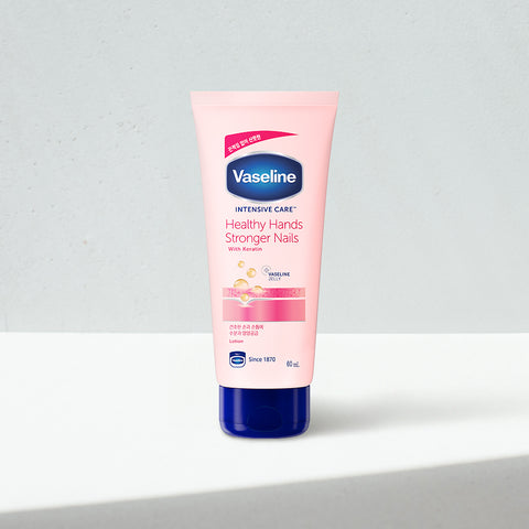 Vaseline Healthy Hand & Stronger Nail Lotion 60ml (Pack of 8)