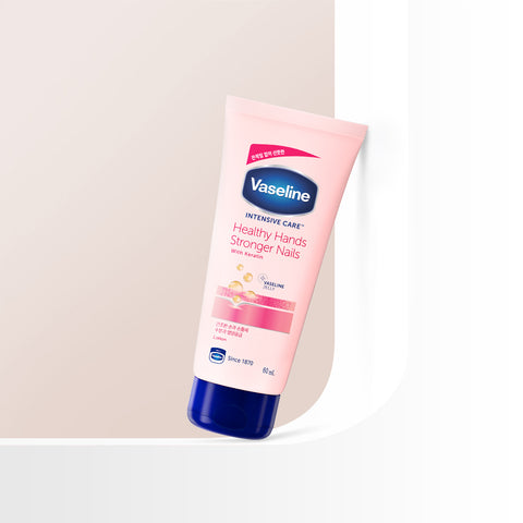Vaseline Healthy Hand & Stronger Nail Lotion 60ml (Pack of 8)