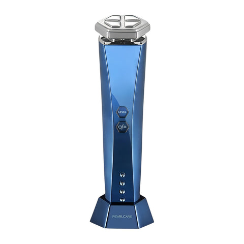 Pearlcare DeepBlue Pro (2nd Gen) Facial RF & EMS Beauty Device Cooling Blue