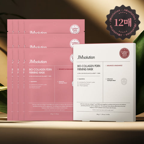 JM Solution Bio Collagen PDRN Firming Mask 34g 4P (3 Pack)