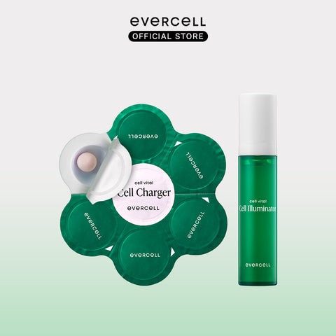Evercell Cellvital Self Program 1-Week Collagen Essence & Adenosine Ampoule Trial Kit (10 ml + 7 balls)